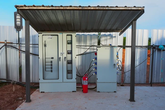 Distribution box substation