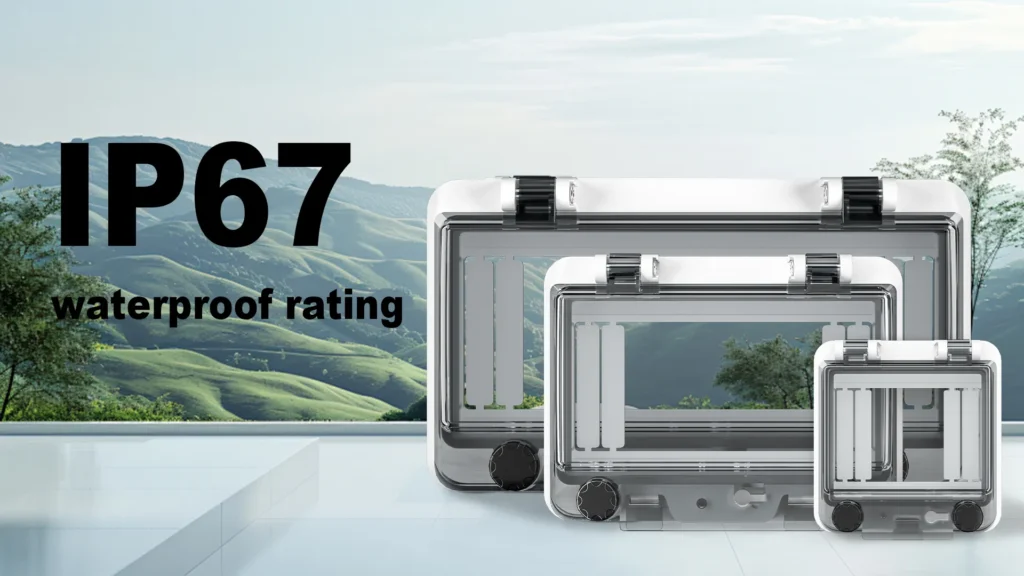 IP67 waterproof rating